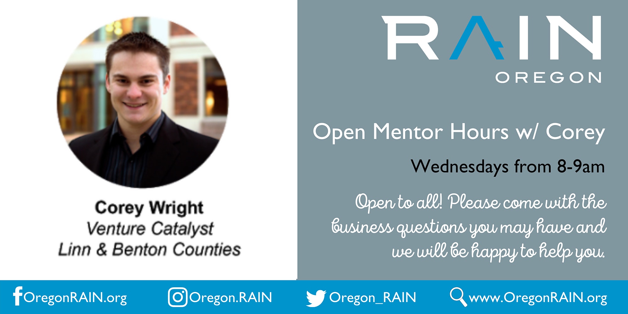 Open Hours - Oregon RAIN